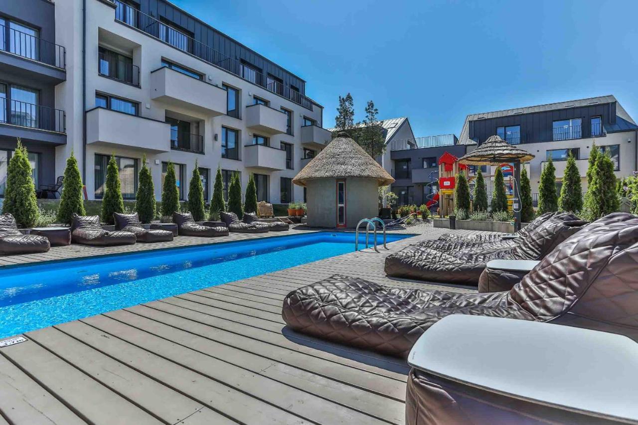 Maluno Vilos Apartments Palanga Bagian luar foto