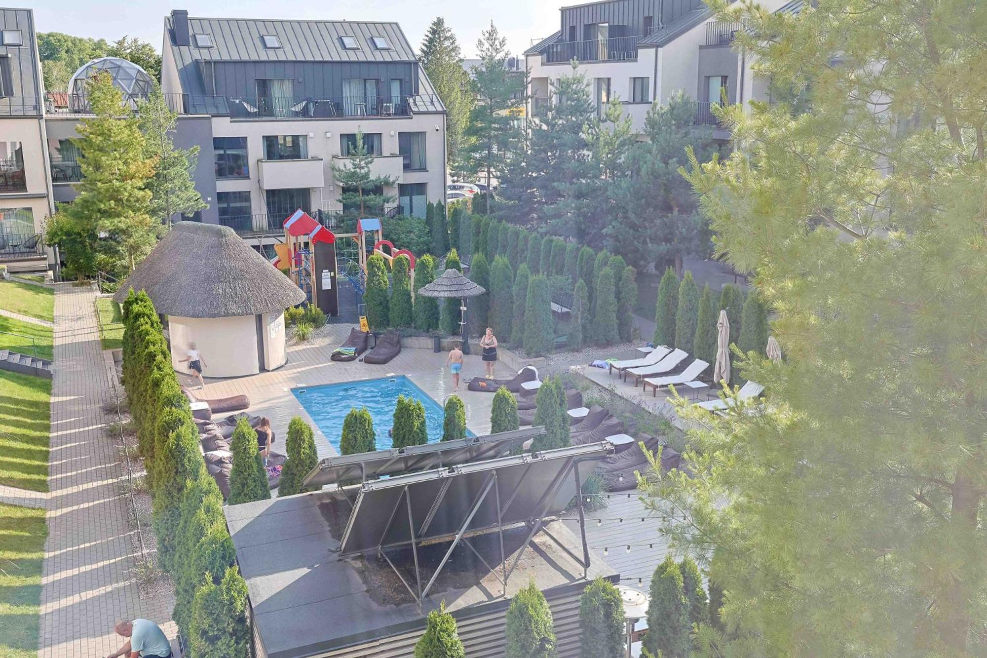 Maluno Vilos Apartments Palanga Bagian luar foto